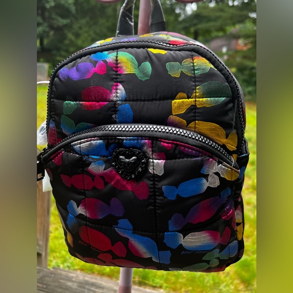 Betsey Johnson Puffey posey backpack - Picture 15 of 15